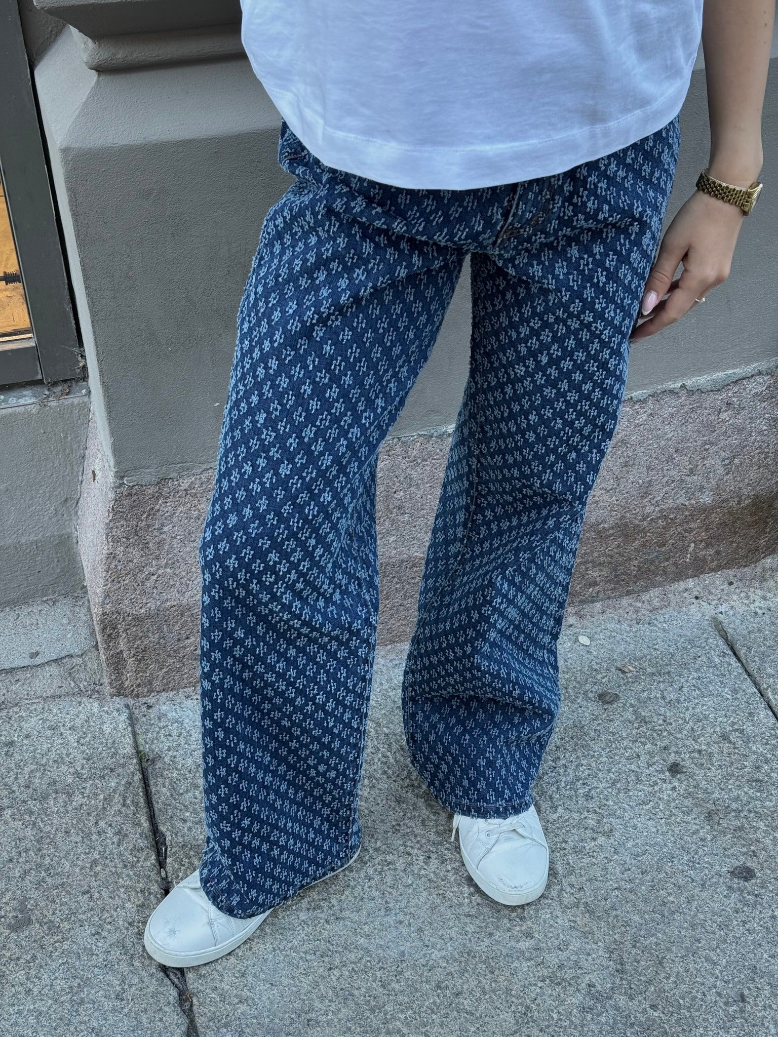 OBJSAVA Jeans - Dark Blue Denim